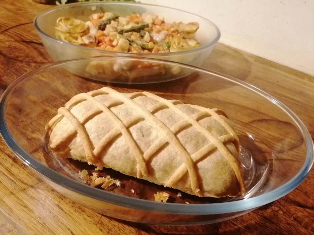 Seitan en croute a partager