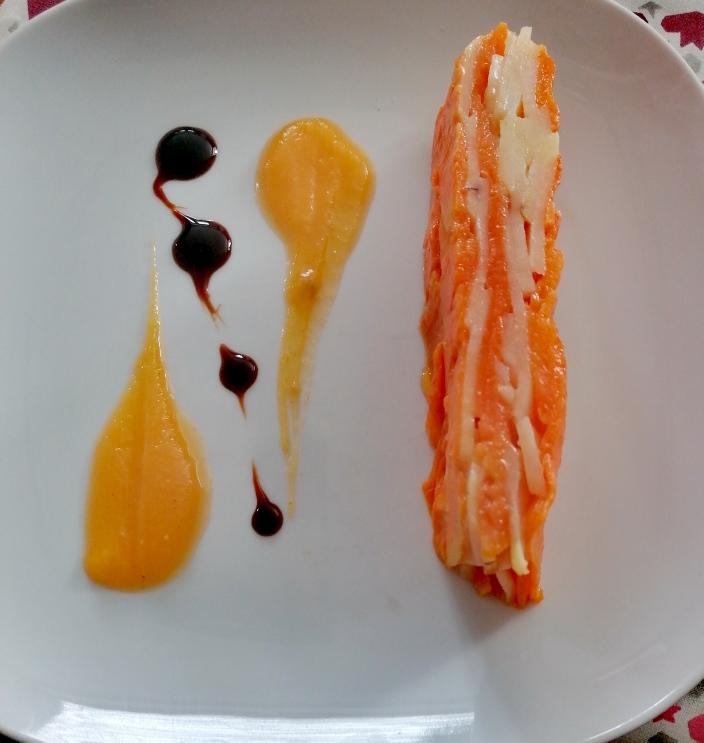 Pressé de courge et pomme de terre